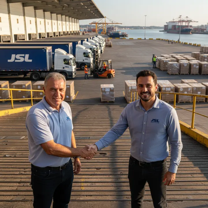 Imagem ilustrativa: JSL Realiza Aquisição Estratégica da FSJ Logística