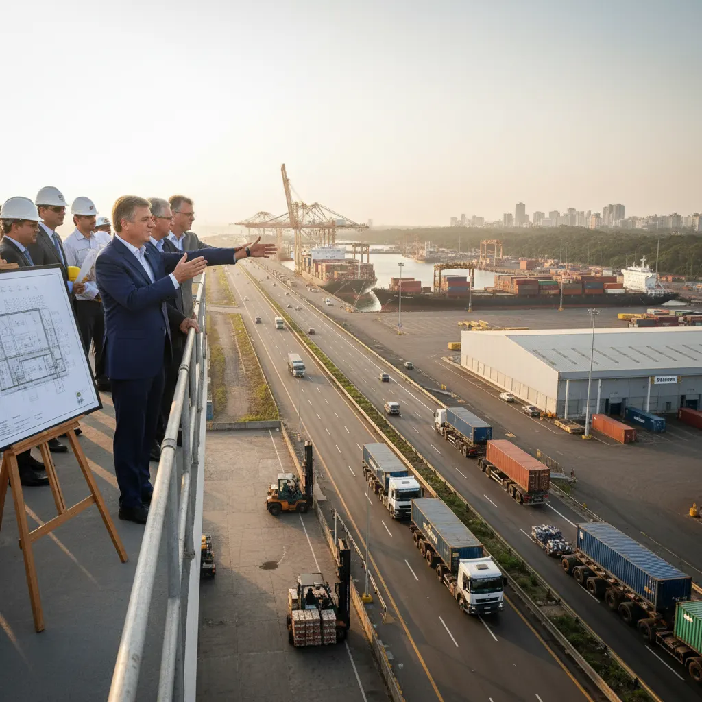 Imagem ilustrativa: Lula Anuncia Investimentos Bilionários em Infraestrutura Rodoviária e Portuária em Santa Catarina